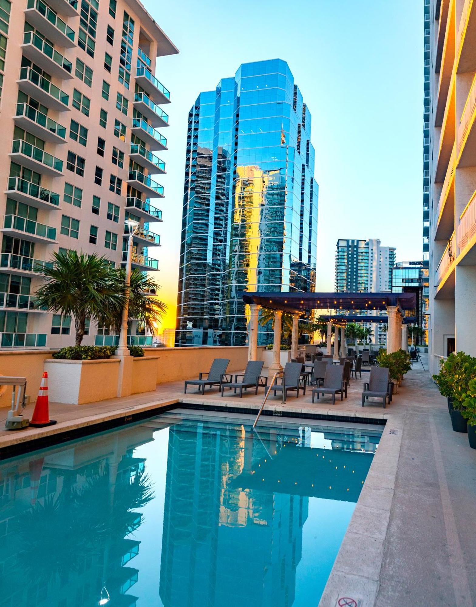 Studios In Brickell With Pool, Gym, Free Parking And Game Room 迈阿密 外观 照片